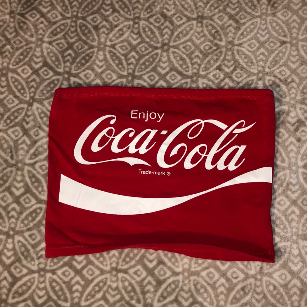 coca cola tube top